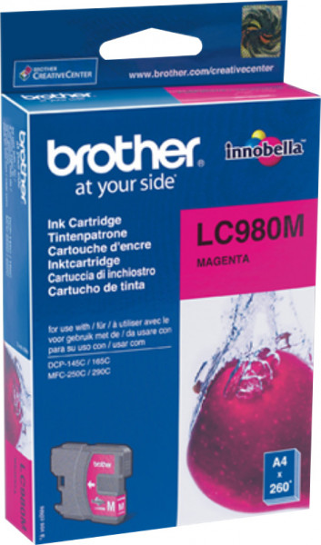 Brother [LC-980M] magenta Tinte