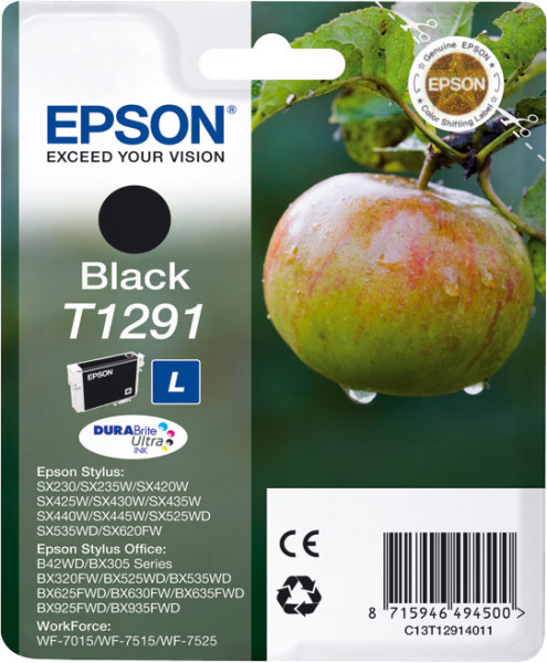 Epson T1291 [C13T12914012] HC schwarz Tinte