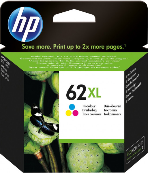 HP 62XL [C2P07A] color Tinte