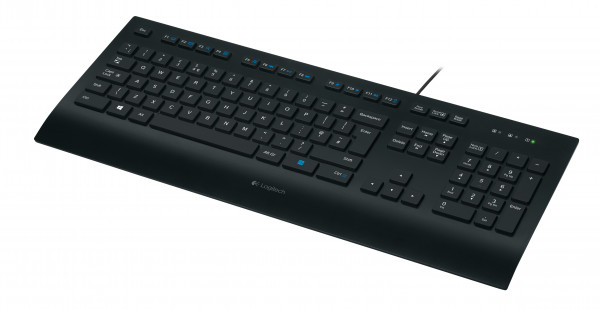 Tastatur Logitech K280e [920-008669] schwarz USB Business