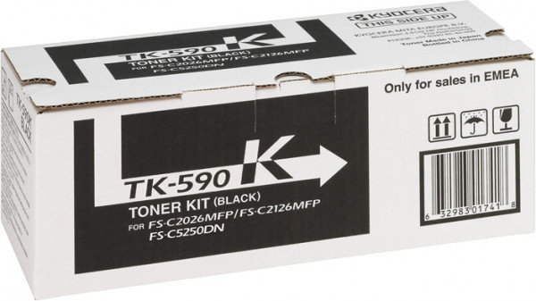 Kyocera TK-590K [1T02KV0NL0] schwarz Toner