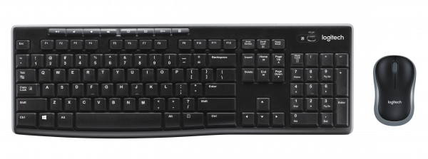 Tastatur + Maus Logitech MK270 [920-004511] Wireless schwarz