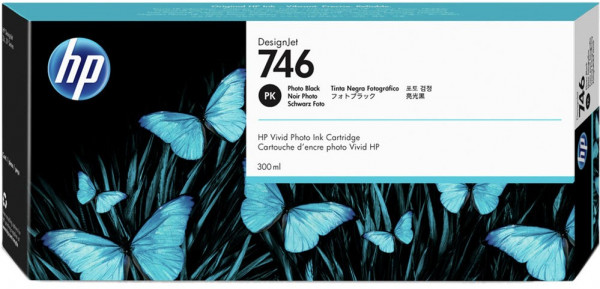 HP 746 [P2V82A] photo-black Tinte