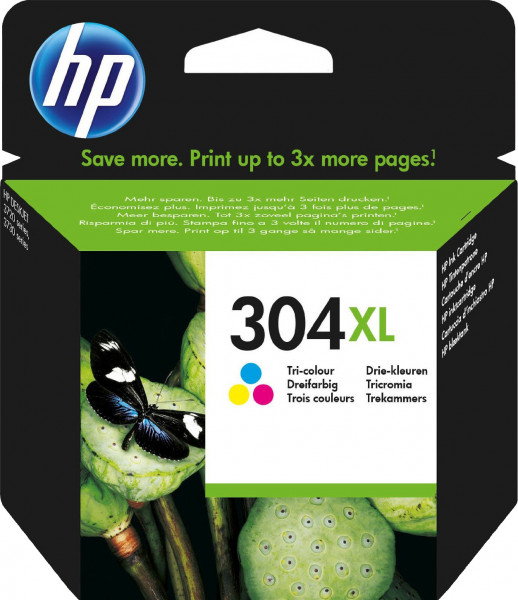 HP 304XL [N9K07A] HC color Tinte