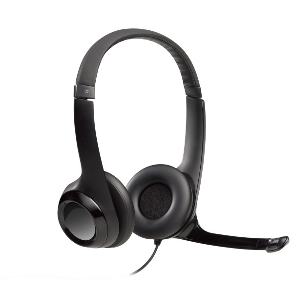 Headset Logitech H390 [981-000406] black USB Stereo Retail