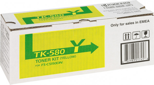 Kyocera TK-580Y [1T02KTANL0] gelb Toner
