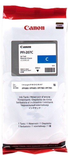 Canon PFI-207C [8790B001] cyan Tinte