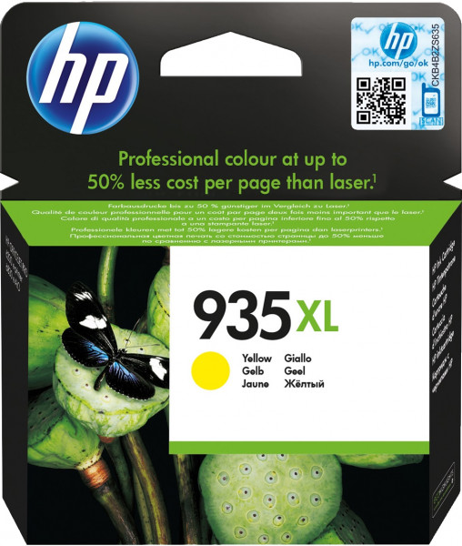 HP 935XL [C2P26A] HC yellow Tinte